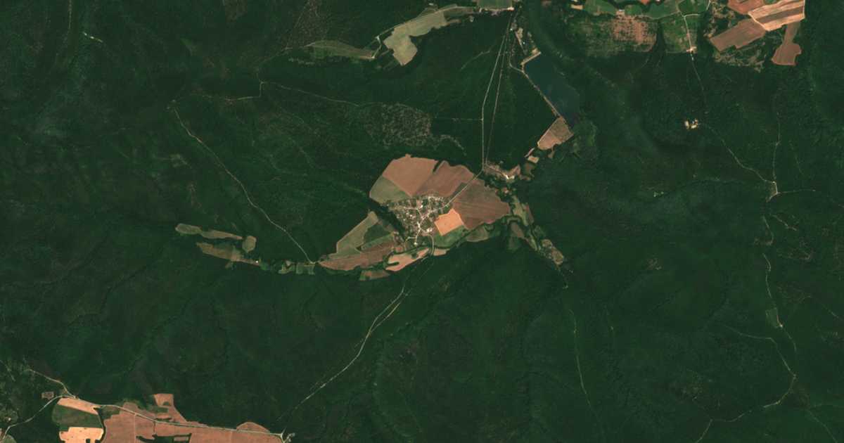 Hartă satelitară: Krivini