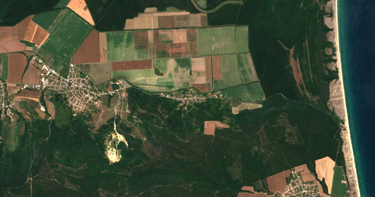 Hartă satelitară: Novo Oreahovo