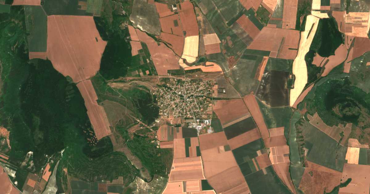 Hartă satelitară: Belogradeț
