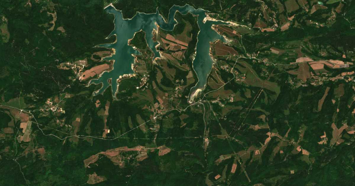 Hartă satelitară: Baevți