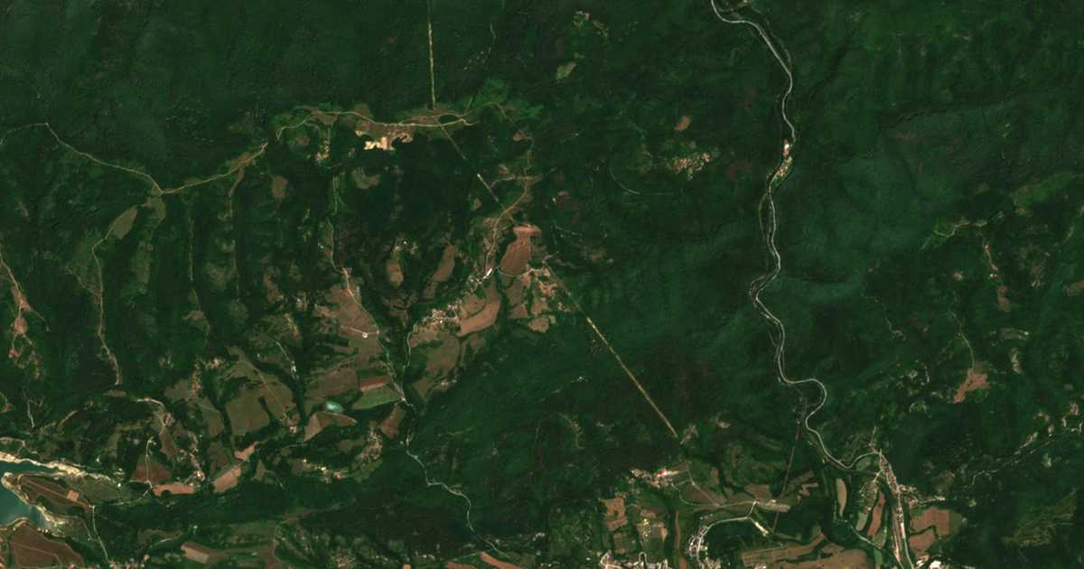 Hartă satelitară: Tărkașeni