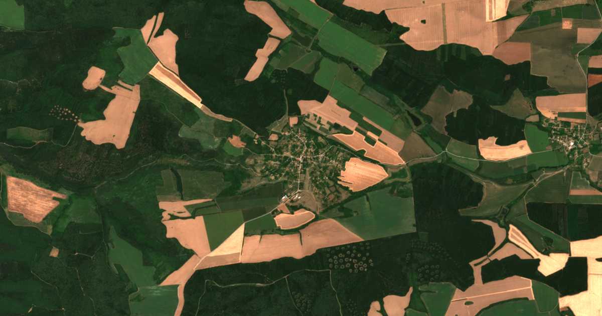Hartă satelitară: Streleț
