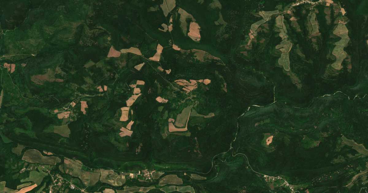 Hartă satelitară: Vodno