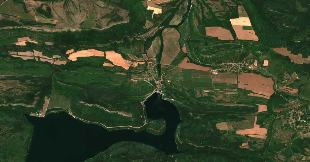 Hartă satelitară: Gorsko Kosovo