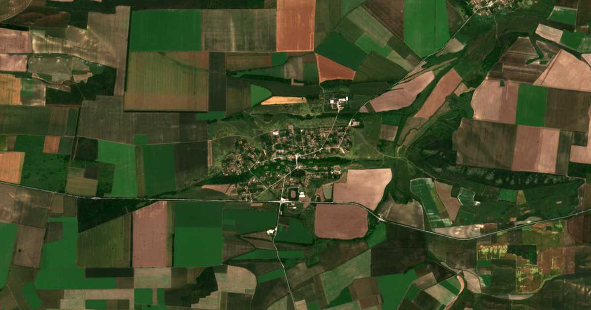 Hartă satelitară: Gorna Studena