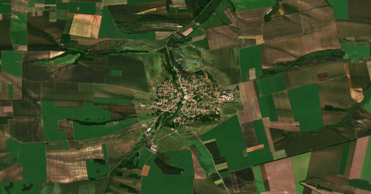 Hartă satelitară: Kozloveț