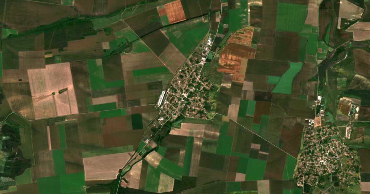 Hartă satelitară: Morava
