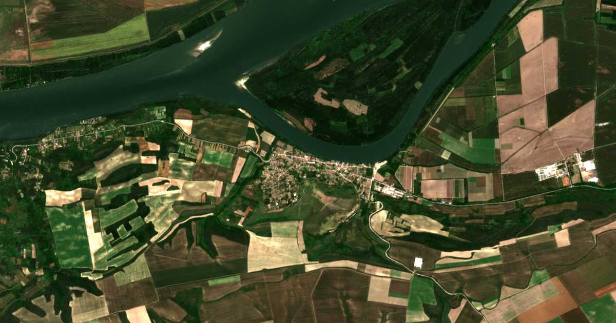 Hartă satelitară: Vardim