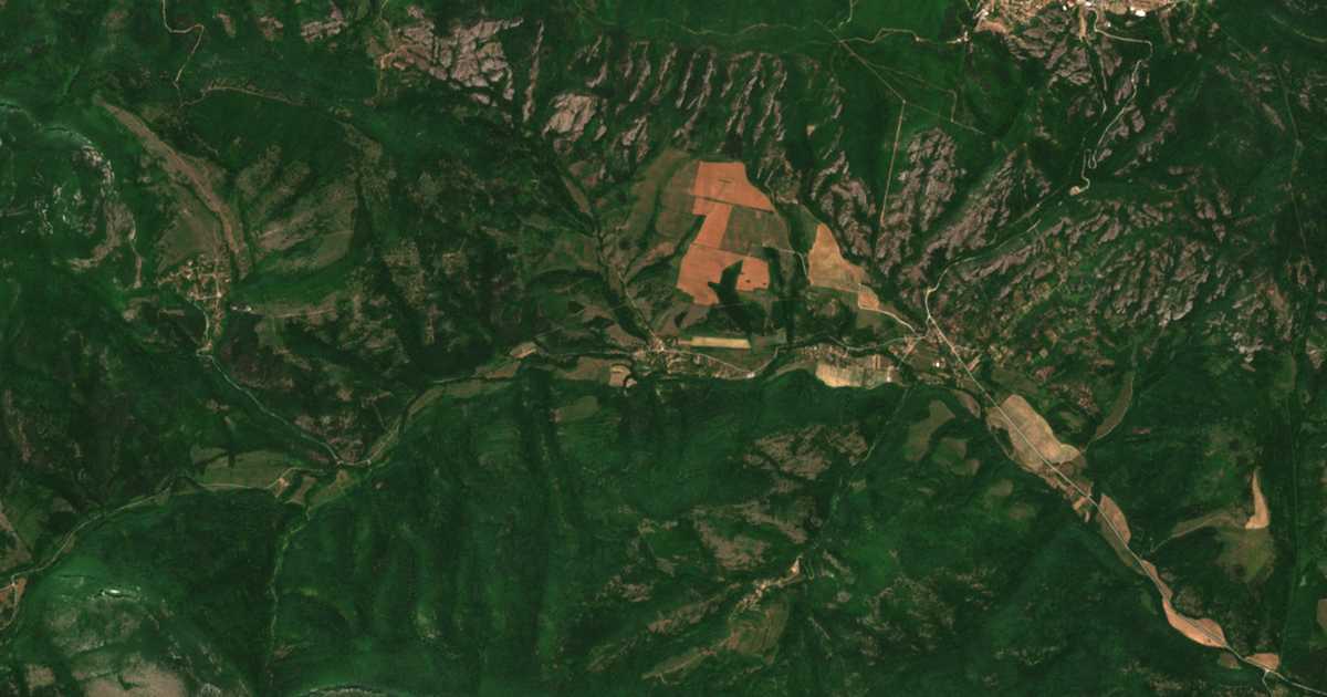 Hartă satelitară: Ciflik