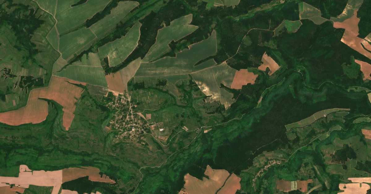 Hartă satelitară: Kaniț