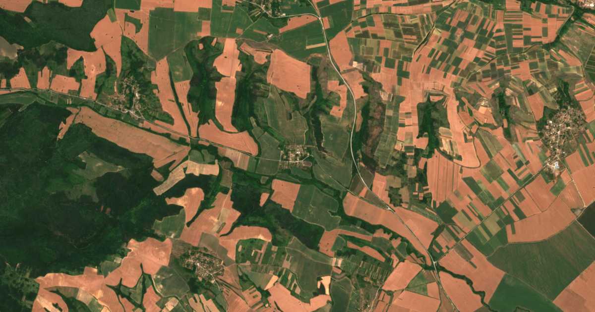 Hartă satelitară: Kalina