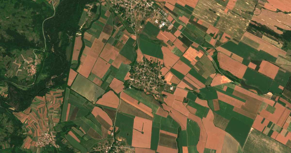 Hartă satelitară: Rakitnița