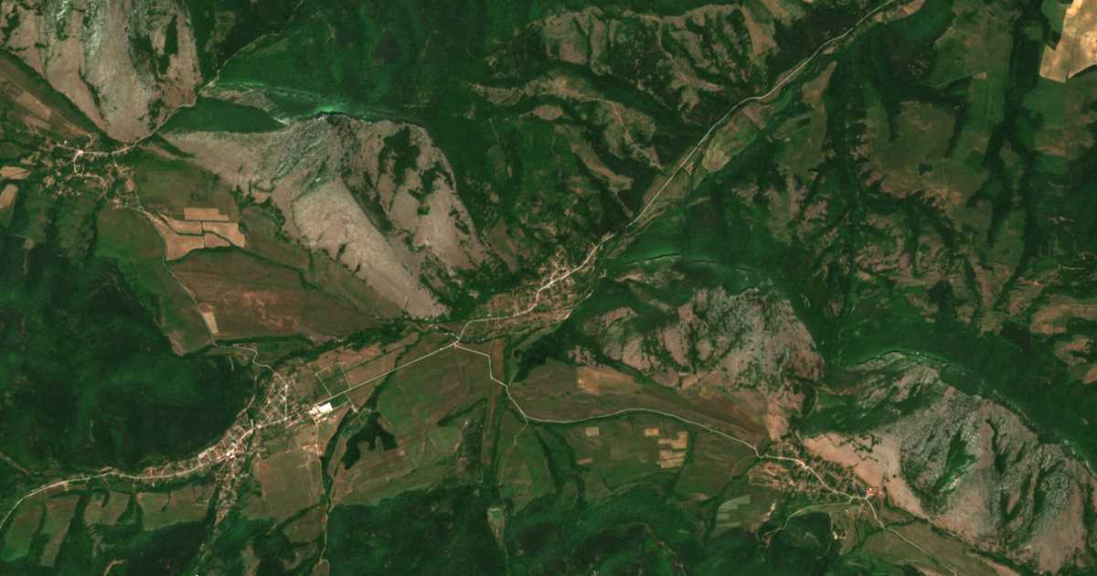 Hartă satelitară: Tărgoviște