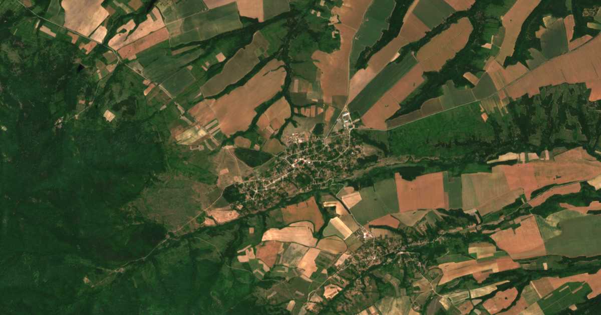 Hartă satelitară: Rakovița