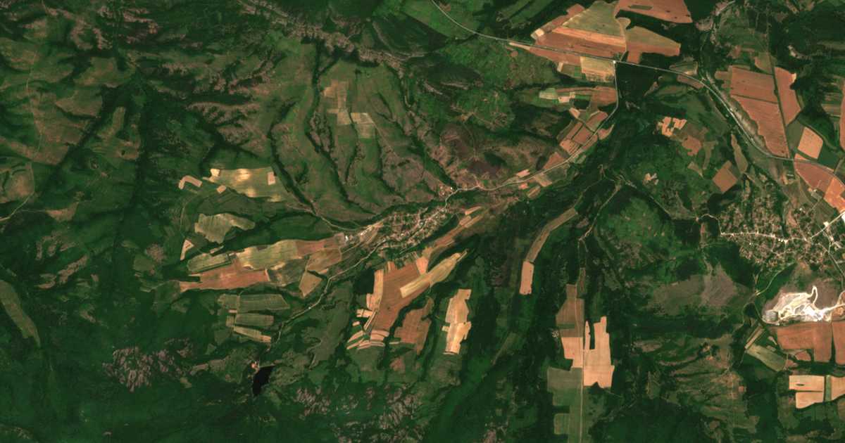 Hartă satelitară: Ghiurghici