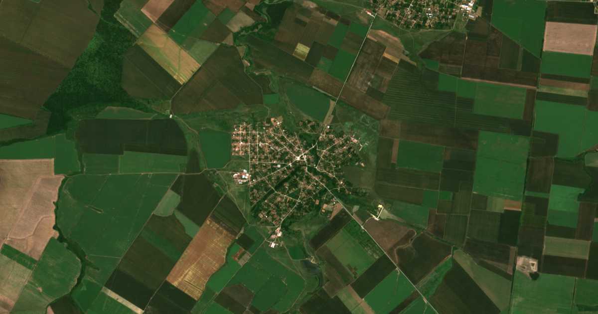 Hartă satelitară: Malorad