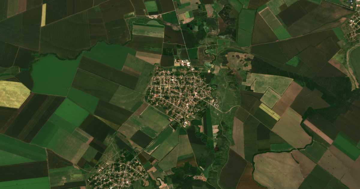 Hartă satelitară: Popița