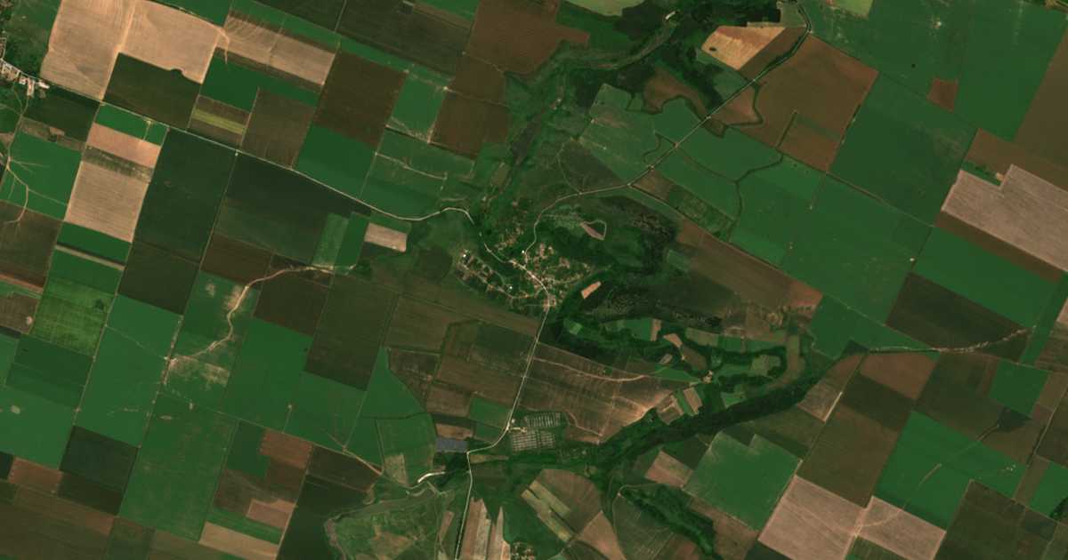 Hartă satelitară: Bărzina