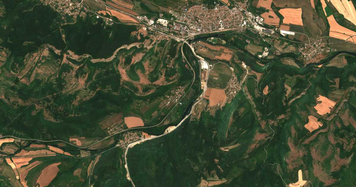 Hartă satelitară: Kreta