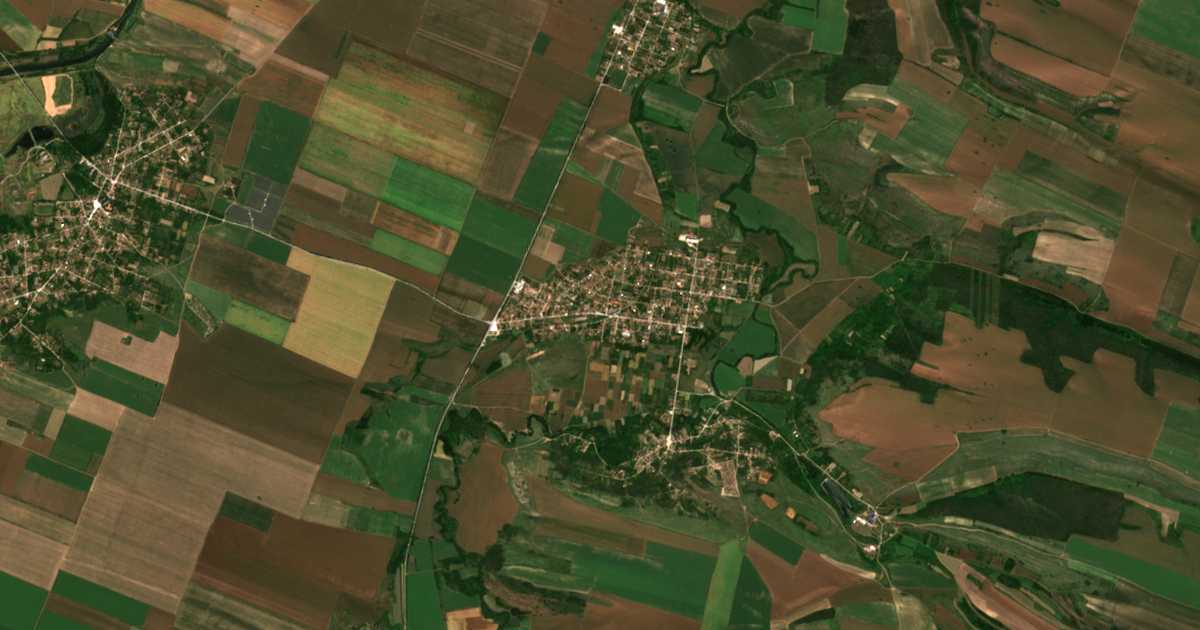 Hartă satelitară: Krușovița