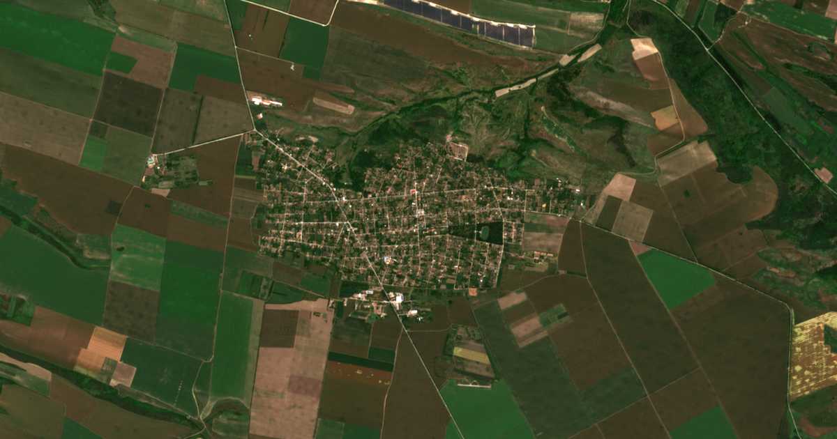 Hartă satelitară: Selanovți