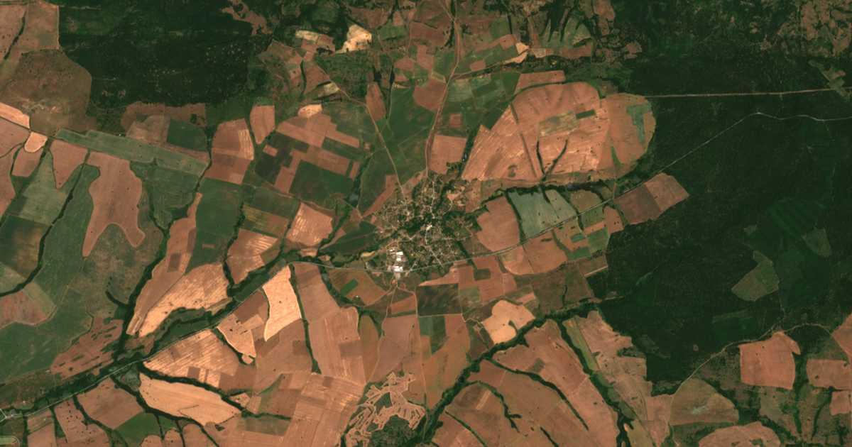 Hartă satelitară: Goleamo Krușevo