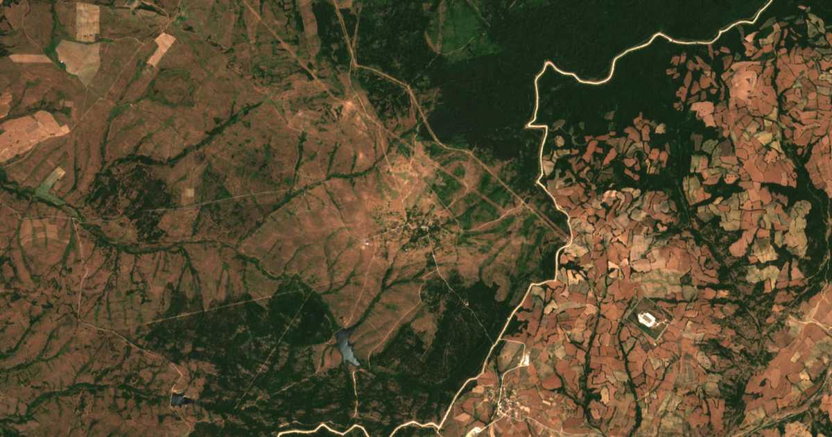 Hartă satelitară: Strandja
