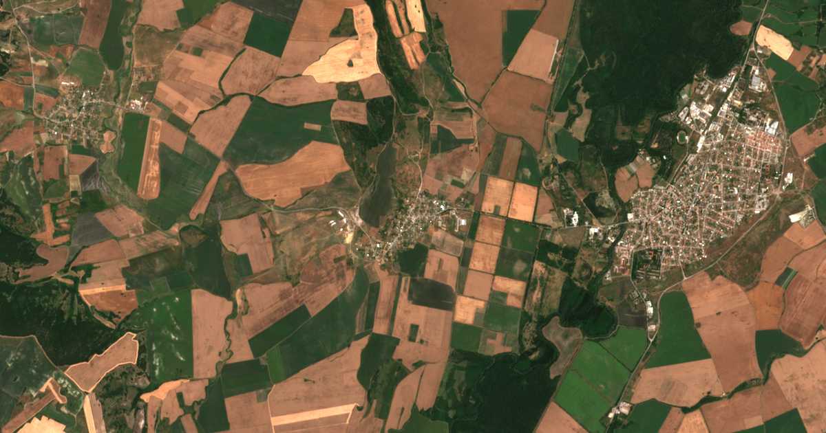 Hartă satelitară: Izgrev