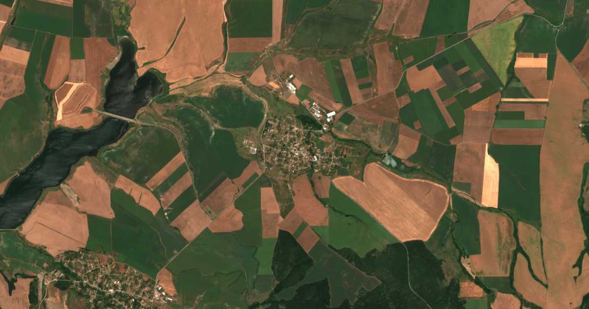 Hartă satelitară: Skalița