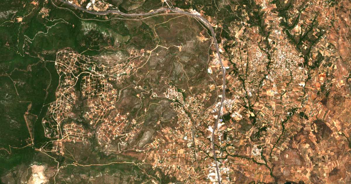 Hartă satelitară: Afídnai