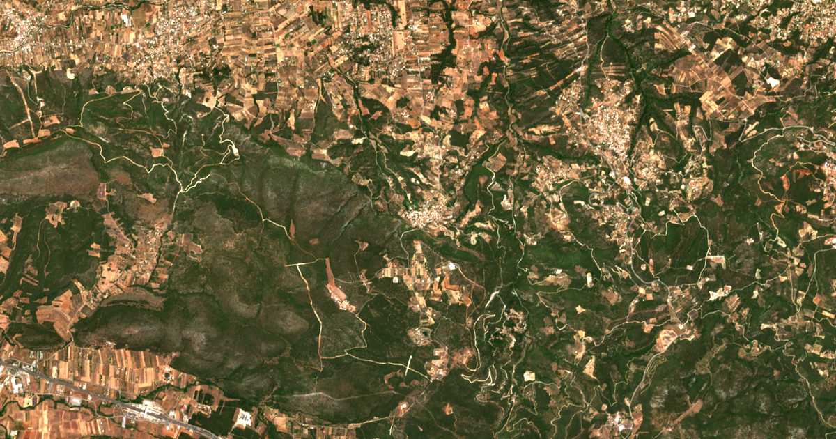 Hartă satelitară: Milesi