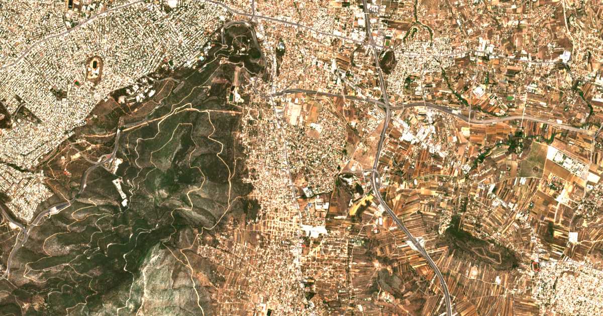 Hartă satelitară: Leontari