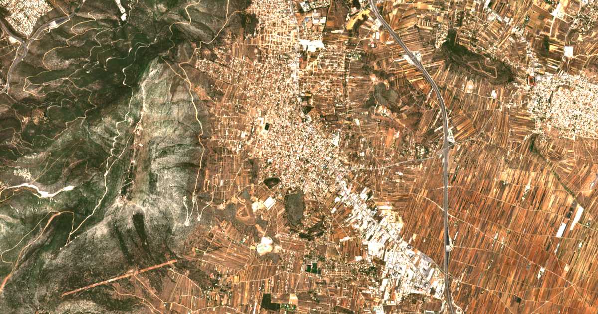 Hartă satelitară: Paiania
