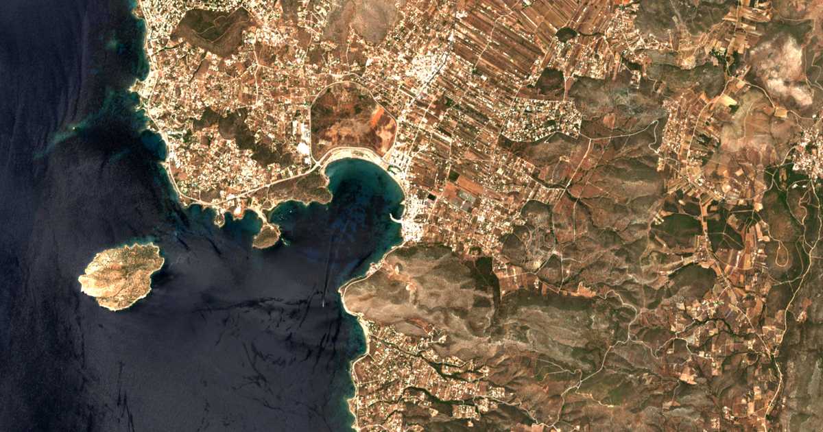 Hartă satelitară: Palaia Fokaia