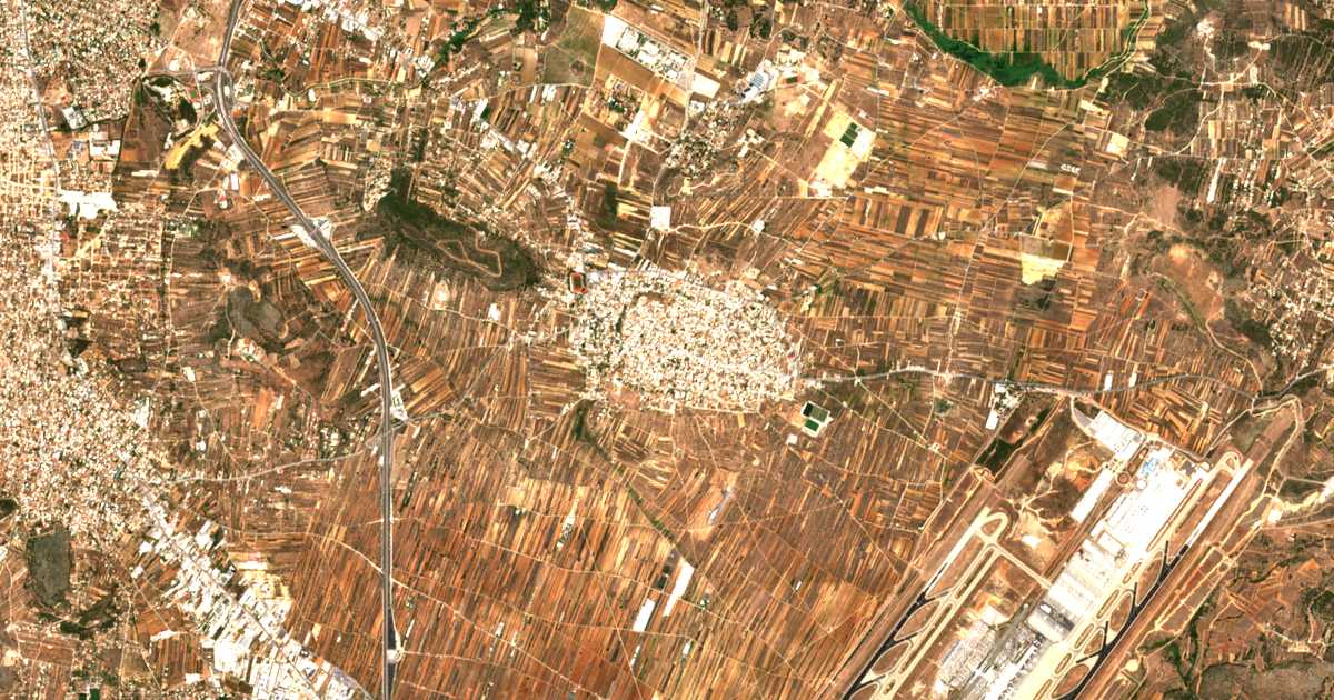 Hartă satelitară: Spata