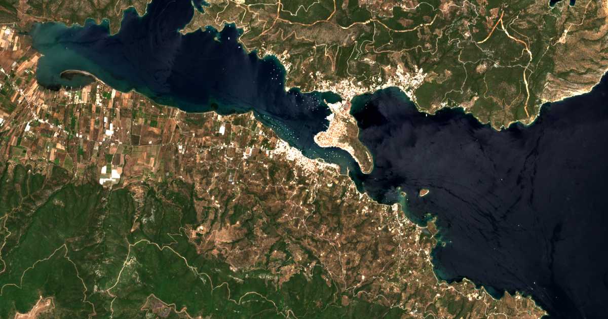 Hartă satelitară: Galatás