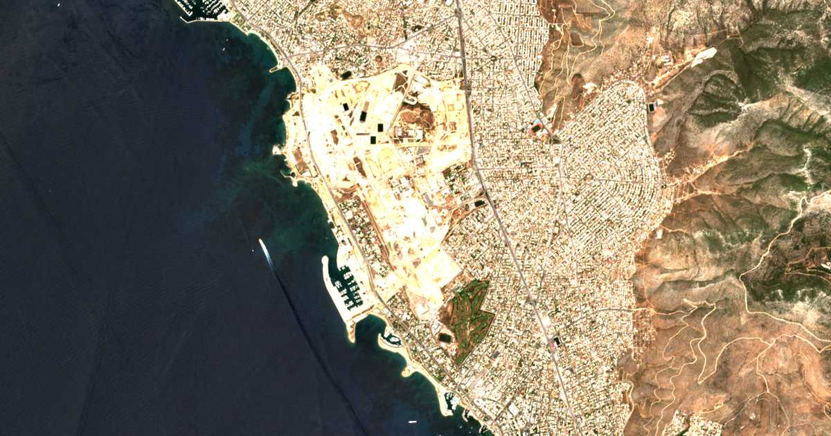 Hartă satelitară: Ellinikon