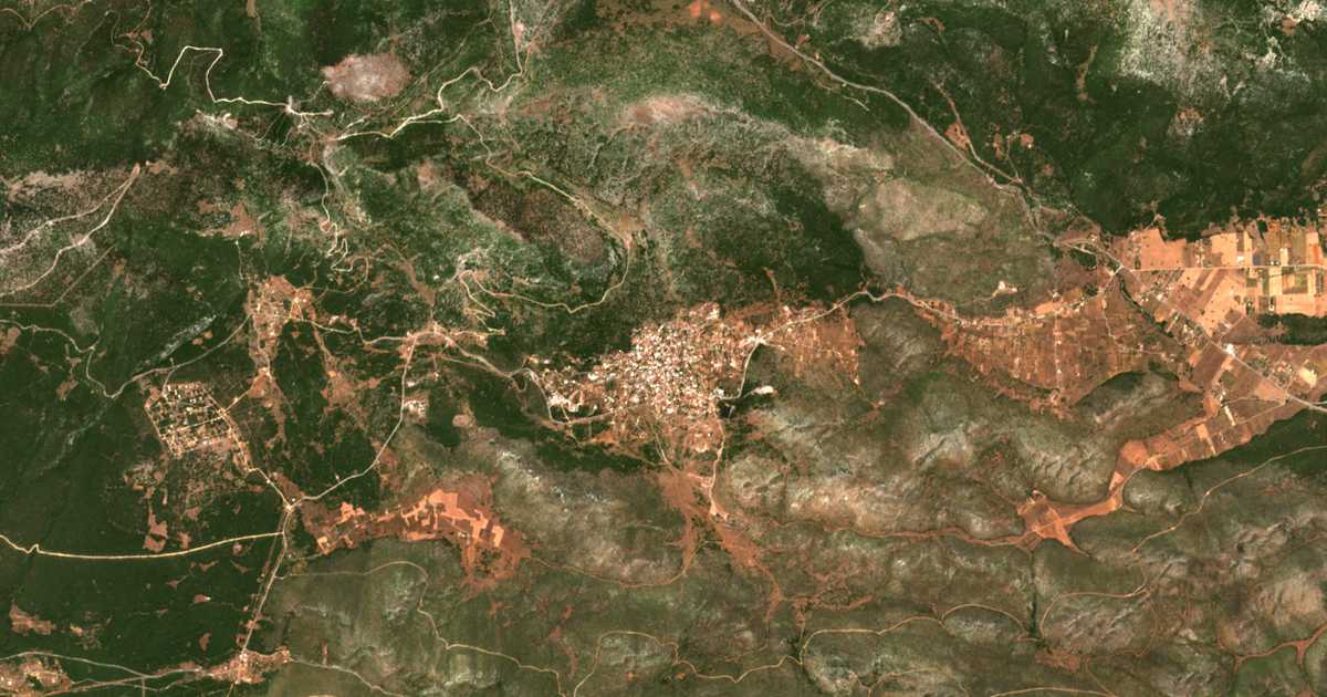 Hartă satelitară: Vília