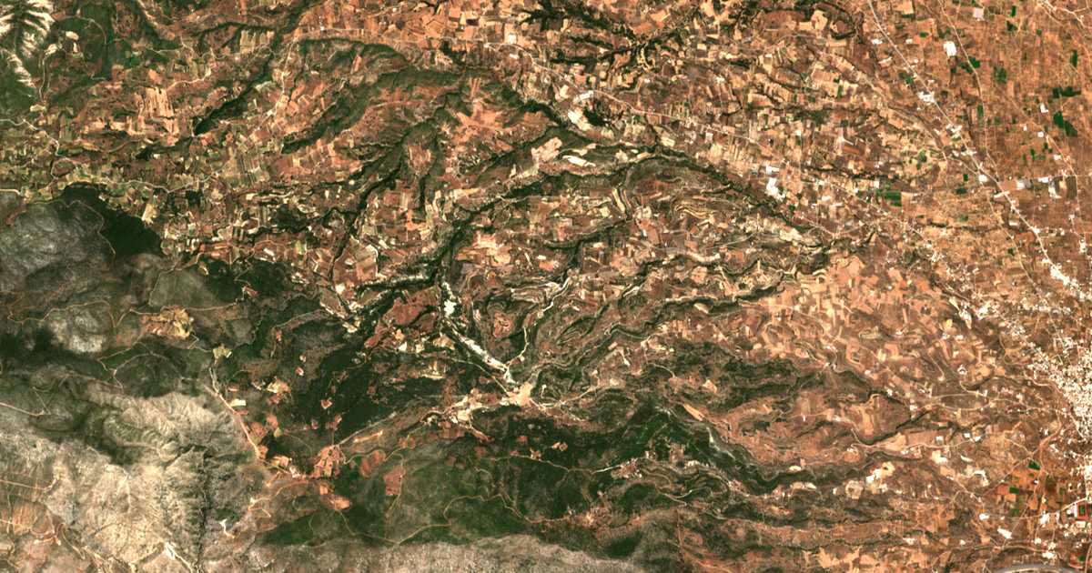 Hartă satelitară: Moní Agíou Ierothéou