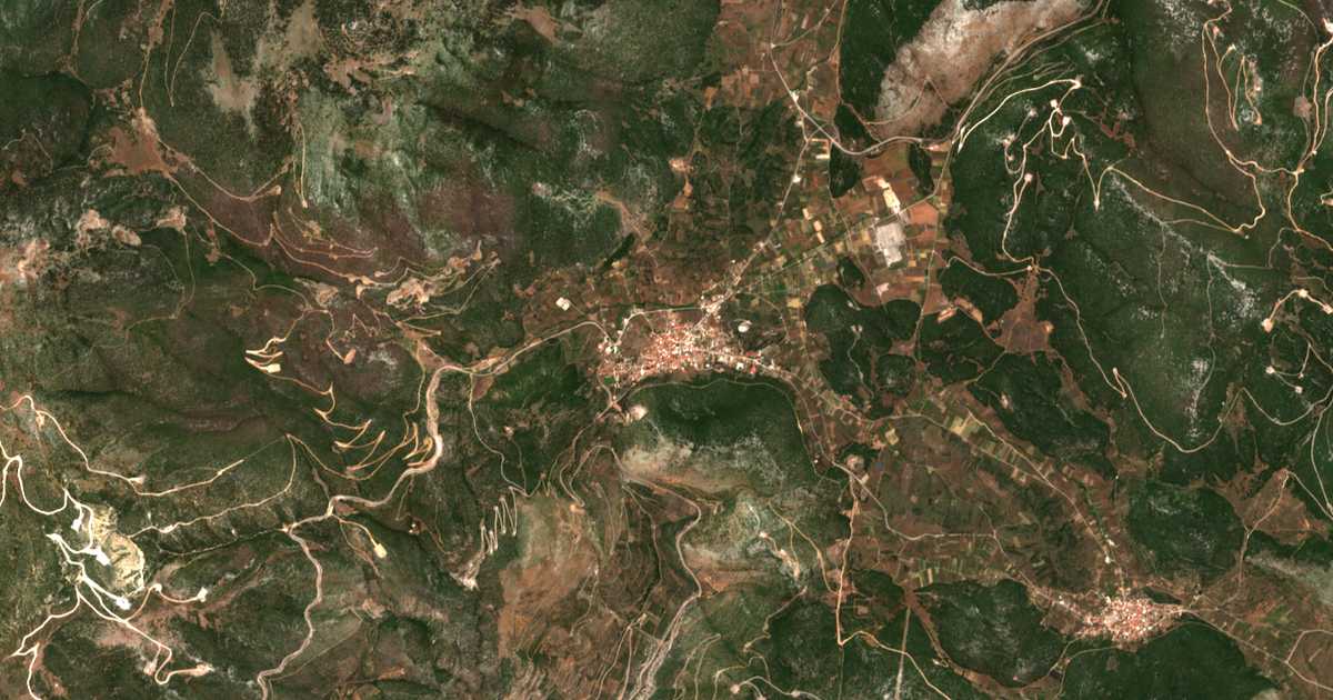 Hartă satelitară: Distomo
