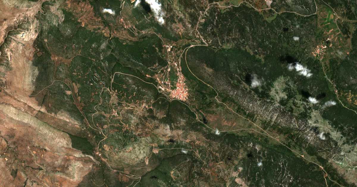 Hartă satelitară: Kyriaki