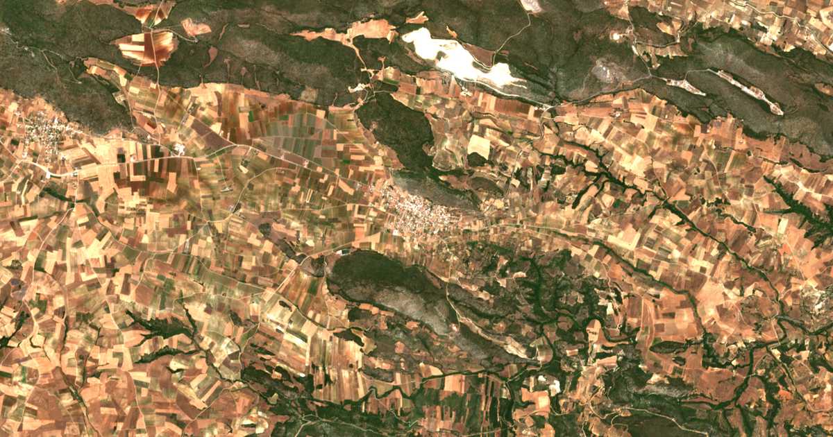 Hartă satelitară: Asopía