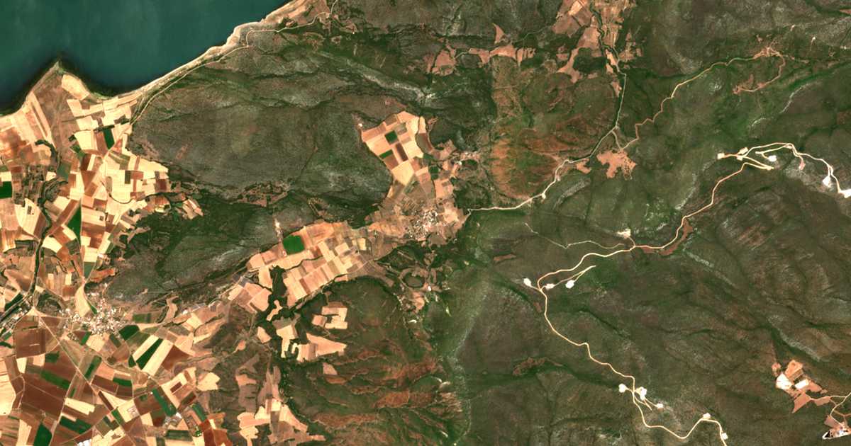 Hartă satelitară: Platanákia