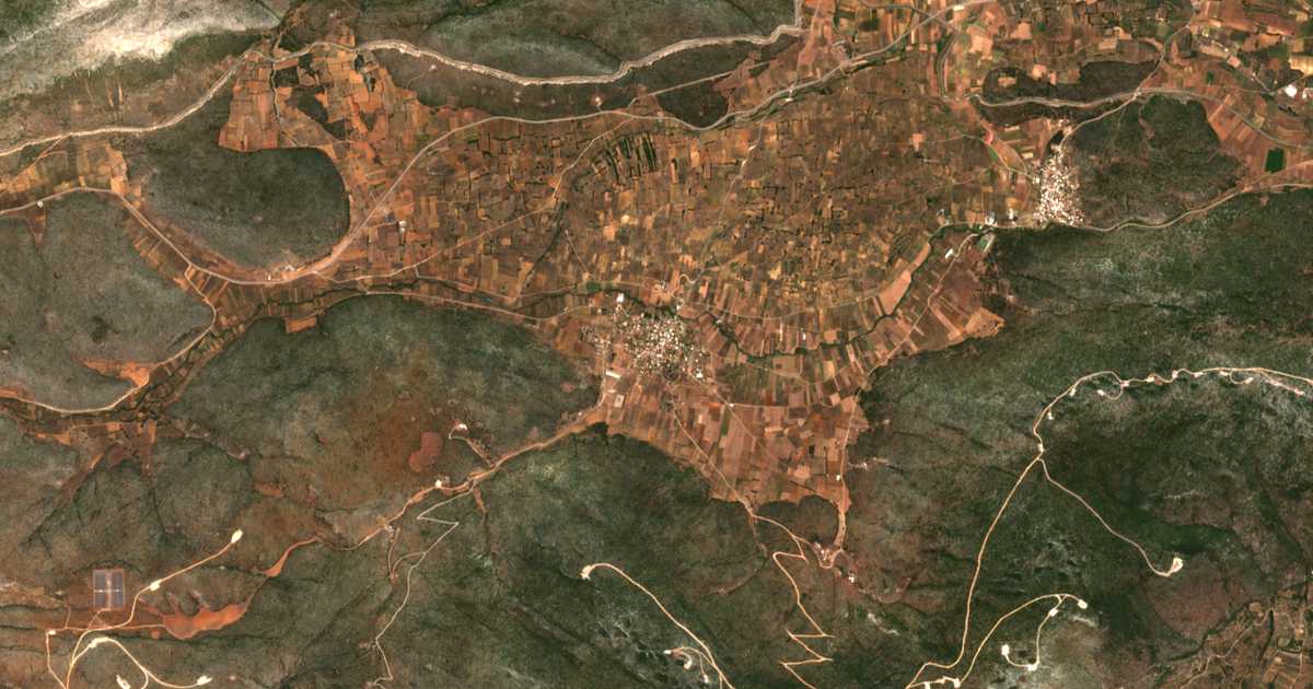Hartă satelitară: Xironomí