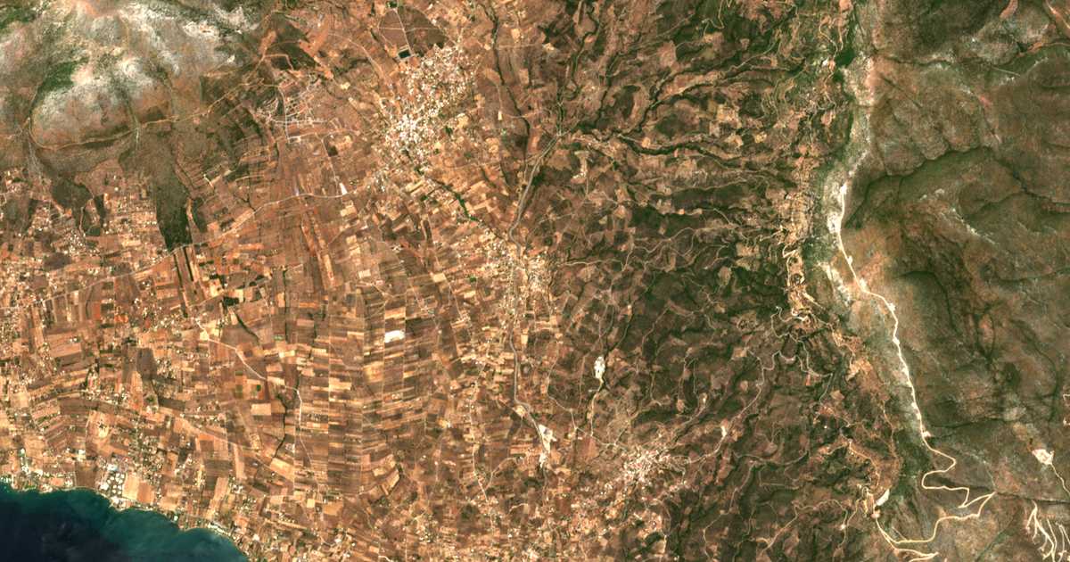 Hartă satelitară: Kallithéa