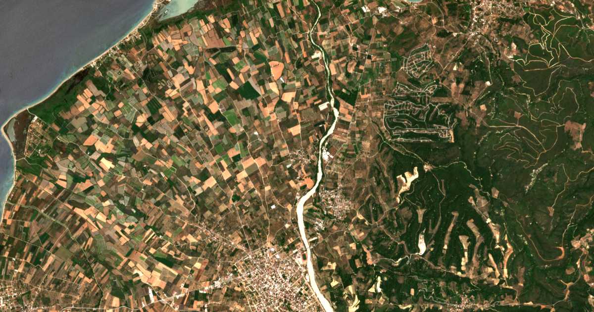 Hartă satelitară: Neochórion
