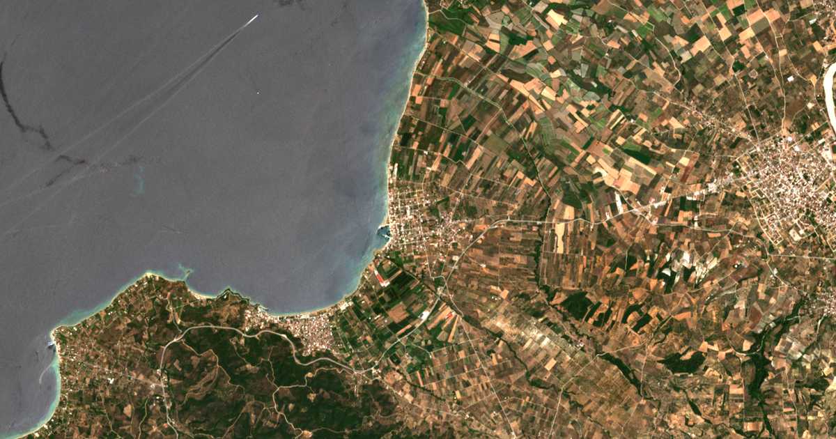 Hartă satelitară: Oreoí