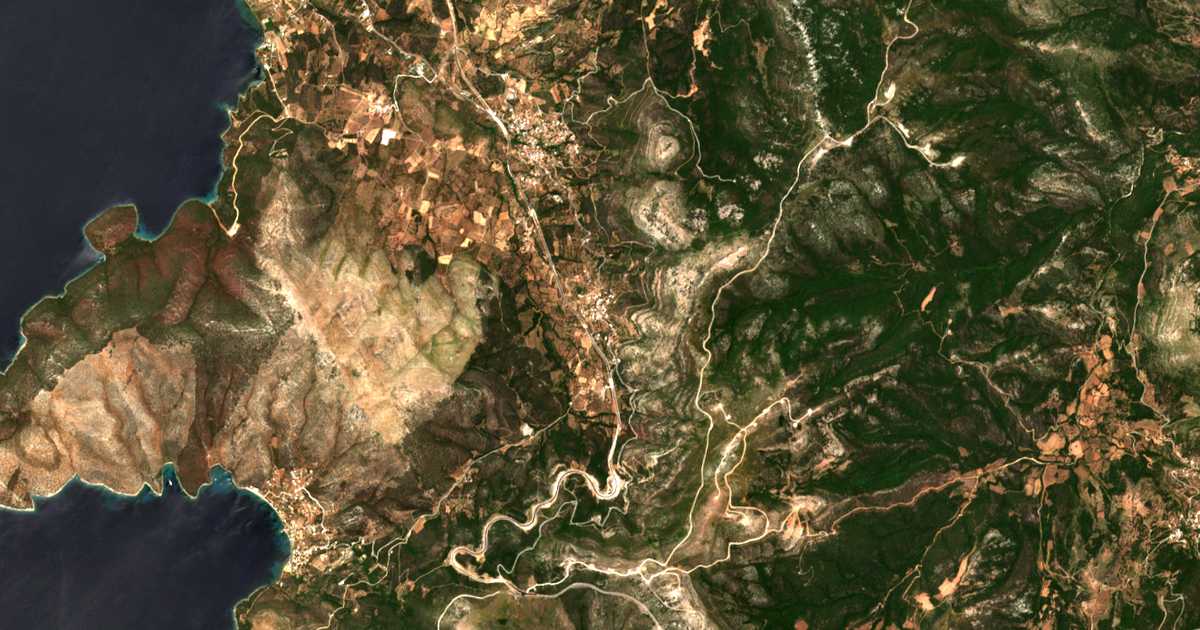 Hartă satelitară: Kápsala