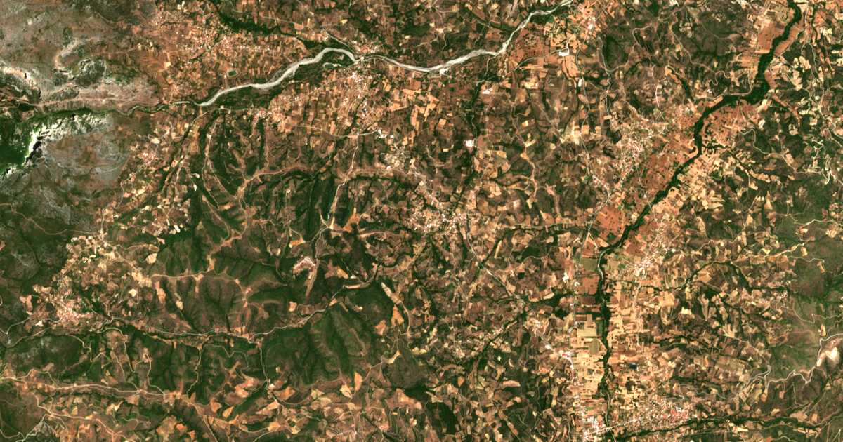 Hartă satelitară: Orológion
