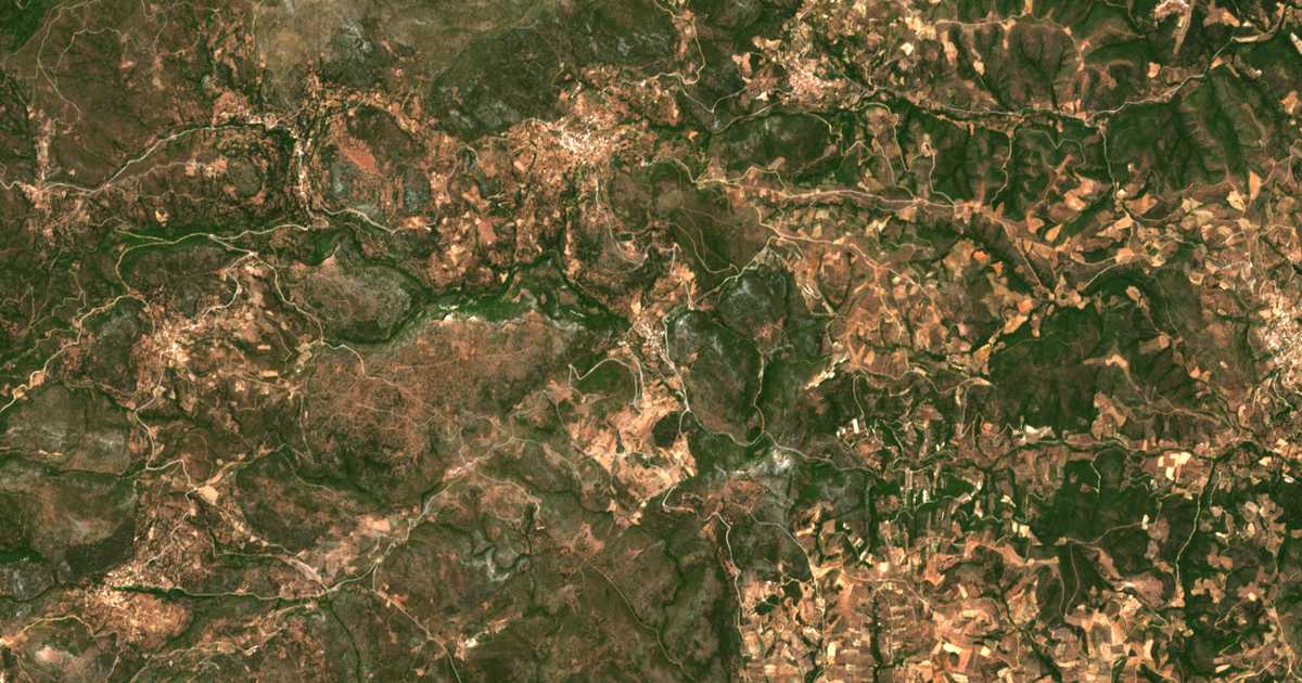 Hartă satelitară: Paramerítai